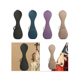 Maxbell Pipa Carrying Case Pipa Instrument Case Oxford with Pocket Pipa Carrying Bag Black