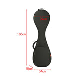 Maxbell Pipa Carrying Case Pipa Instrument Case Oxford with Pocket Pipa Carrying Bag Black