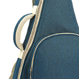 Maxbell Pipa Carrying Case Pipa Instrument Case Oxford with Pocket Pipa Carrying Bag Blue