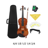 Maxbell Violin for Adults and Kids Musical Instrument Stringed Instrument for Adults 4 to 4