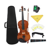 Maxbell Violin for Adults and Kids Musical Instrument Stringed Instrument for Adults 4 to 4