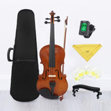 Maxbell Violin for Adults and Kids Musical Instrument Stringed Instrument for Adults 4 to 4