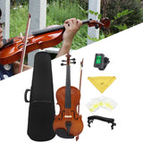 Maxbell Violin for Adults and Kids Musical Instrument Stringed Instrument for Adults 4 to 4