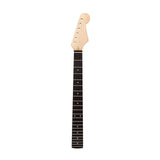 Maxbell Guitar Neck Easy to Install Polished Replacement Part for ST Electric Guitar