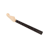 Maxbell Guitar Neck Easy to Install Polished Replacement Part for ST Electric Guitar