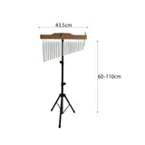 Maxbell 25 Tone Wind Chime Stand Bell Wind Chimes for Classroom Performance Practice Style A