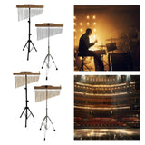 Maxbell 25 Note Single Row Wind Chimes Percussion Instruments for Classroom Children Style A