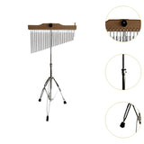 Maxbell 25 Note Single Row Wind Chimes Percussion Instruments for Classroom Children Style B