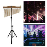 Maxbell 25 Note Single Row Wind Chimes Percussion Instruments for Classroom Children Style C