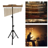 Maxbell 25 Note Single Row Wind Chimes Percussion Instruments for Classroom Children Style C
