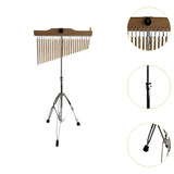 Maxbell 25 Note Single Row Wind Chimes Percussion Instruments for Classroom Children Style D