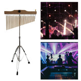 Maxbell 25 Note Single Row Wind Chimes Percussion Instruments for Classroom Children Style D