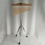 Maxbell 25 Note Single Row Wind Chimes Percussion Instruments for Classroom Children Style D