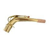Maxbell Alto Saxophone Bend Neck 24.5 mm Instrument Part Sax Bend Neck for Saxophone