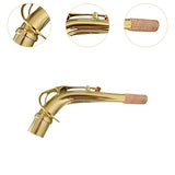 Maxbell Alto Saxophone Bend Neck 24.5 mm Instrument Part Sax Bend Neck for Saxophone