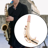 Maxbell Alto Saxophone Neck Accessory 24.5mm Woodwind Instrument Saxophone Bend Neck