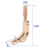Maxbell Alto Saxophone Neck Accessory 24.5mm Woodwind Instrument Saxophone Bend Neck