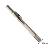 Maxbell Flute Head Joint Flute Mouthpiece Pipe Accessories for Band Replacement Part