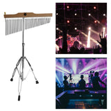 Maxbell 36 Bar Chimes Quality Percussion Instrument for Classroom School Gifts Argent White