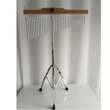 Maxbell 36 Bar Chimes Quality Percussion Instrument for Classroom School Gifts Argent White