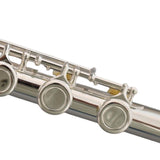 Maxbell Flute Feet Joint Sturdy Connector Diameter 20mm Instrument Accessory 17 Hole