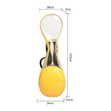 Maxbell Pipa Bag Adjustable Strap Protective Carry Case Lute Bag for Pipa Instrument yellow