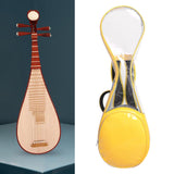 Maxbell Pipa Bag Adjustable Strap Protective Carry Case Lute Bag for Pipa Instrument yellow