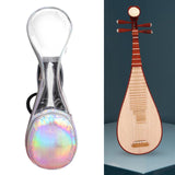 Maxbell Pipa Bag Adjustable Strap Protective Carry Case Lute Bag for Pipa Instrument argent