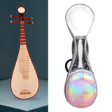 Maxbell Pipa Bag Adjustable Strap Protective Carry Case Lute Bag for Pipa Instrument argent
