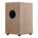 Maxbell Wooden Percussion Box Drum Portable Musical Hand Drum for Stage Home Holiday Black