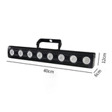 Maxbell LED Light Bar 8 LED Rgbw Wall Wash Light Bar for Halloween Landscape Wedding