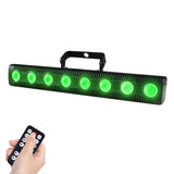 Maxbell LED Light Bar 8 LED Rgbw Wall Wash Light Bar for Halloween Landscape Wedding