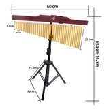 Maxbell 36 Tone Wind Chime Stand Bell Hand Chimes for Classroom Performance Children