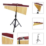 Maxbell 36 Tone Wind Chime Stand Bell Hand Chimes for Classroom Performance Children