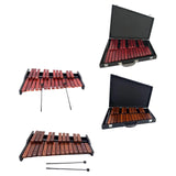 Maxbell 25 Note Wood Xylophone Wood Xylophone for Kids for Outside School Orchestras Imitation with bag