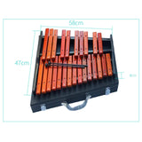 Maxbell 25 Note Wood Xylophone Wood Xylophone for Kids for Outside School Orchestras Imitation with bag