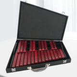 Maxbell 25 Note Wood Xylophone Wood Xylophone for Kids for Outside School Orchestras Imitation with case