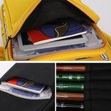 Maxbell Flute Storage Case Storage Case Thickened Padded Portable Vertical Flute Bag Yellow