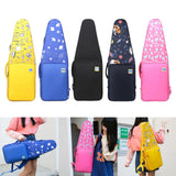 Maxbell Flute Storage Case Storage Case Thickened Padded Portable Vertical Flute Bag Yellow