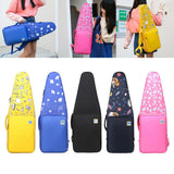 Maxbell Flute Storage Case Storage Case Thickened Padded Portable Vertical Flute Bag Yellow