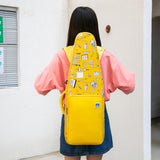 Maxbell Flute Storage Case Storage Case Thickened Padded Portable Vertical Flute Bag Yellow