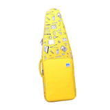 Maxbell Flute Storage Case Storage Case Thickened Padded Portable Vertical Flute Bag Yellow