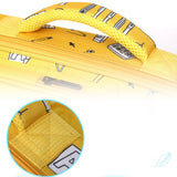 Maxbell Flute Storage Case Storage Case Thickened Padded Portable Vertical Flute Bag Yellow