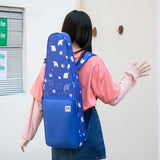 Maxbell Flute Storage Case Storage Case Thickened Padded Portable Vertical Flute Bag Blue