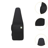 Maxbell Flute Storage Case Storage Case Thickened Padded Portable Vertical Flute Bag Black