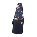 Maxbell Flute Storage Case Storage Case Thickened Padded Portable Vertical Flute Bag Dark Blue