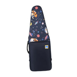Maxbell Flute Storage Case Storage Case Thickened Padded Portable Vertical Flute Bag Dark Blue