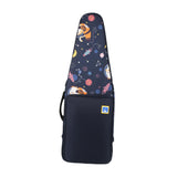 Maxbell Flute Storage Case Storage Case Thickened Padded Portable Vertical Flute Bag Dark Blue