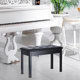 Maxbell Keyboard Bench Piano Seat for Guzheng Performance Musical Instrument Playing Black