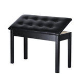 Maxbell Keyboard Bench Piano Seat for Guzheng Performance Musical Instrument Playing Black